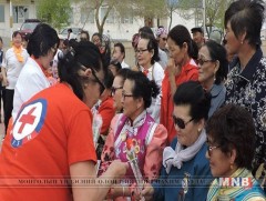 Говь-Алтайн улаан загалмайчид олон арга хэмжээ санаачилж байна 