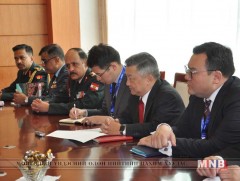 БНЭУ-ын Үндэсний Батлан хамгаалахын коллежийн удирдлагуудыг хүлээн авч уулзав