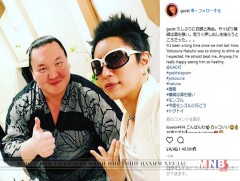 Японы нэртэй дуучдын нэг Gackt Хакүхотой архи уужээ