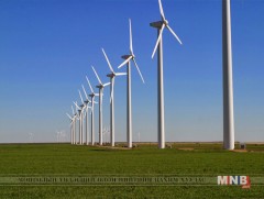 Сайншандад баригдаж буй салхин паркийн ажил 65 хувьтай явагдаж байна    