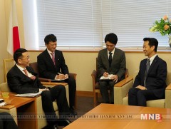 Улсын Их Хурлын дэд дарга Л.Энх-Амгалан тэргүүтэй парламентын төлөөлөгчид Япон Улсад ажлын айлчлал..