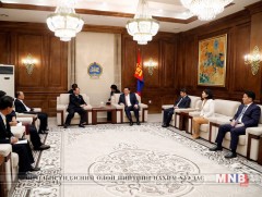 БНАСАУ-ын Ардын Дээд Хурлын төлөөлөгчдийг хүлээн авч уулзлаа