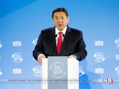 УИХ-ын дарга М.Энхболд “Парламентаризмын хөгжил” олон улсын чуулга уулзалтын нээлтэд үг хэллээ