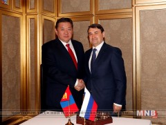 Ерөнхийлөгч В.В.Путиний зөвлөх И.Е.Левитин УИХ-ын дарга М.Энхболдод бараалхлаа