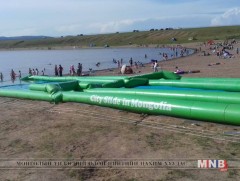 Аварга тосон нууранд тавьсан гулгуурыг татан буулгуулав 