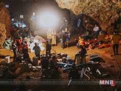 Шумбагчдын тусламжтайгаар агуйд боогдсон хүүхдүүдийг гаргах төлөвлөгөөг цуцалжээ