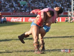 Хүчит бөхийн барилдааны долоогийн даваа 