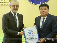 Азийн хөлбөмбөгийн холбооны Ерөнхийлөгчтэй уулзав