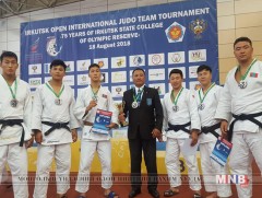 Жүдо бөхийн Залуучуудын багийн аварга шалгаруулах тэмцээнээс хүрэл медаль хүртлээ 