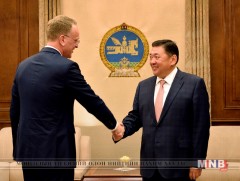 УИХ-ын дарга М.Энхболд Дэлхийн банкны төлөөлөгчдийг хүлээн авч уулзав