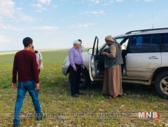 Шонхор шувуу барьж буй отгуудад шалгалт хийв