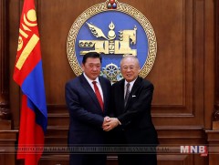 “Хоккайдо-Монголын эдийн засгийн харилцааг дэмжих нийгэмлэг”-ийн төлөөлөгчдийг хүлээн авч уулзав