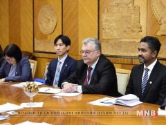 НББСШУ-ны байнгын хорооны дарга Ё.Баатарбилэг ДЭМБ-ын төлөөлөлтэй уулзав 