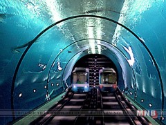 БНХАУ-д усан доогуур метроны хонгил барьж дуусгалаа 