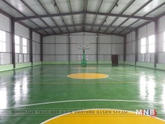 Баянцогт сумын спорт заалны барилгын ажил 80 гаруй хувьтай байна 