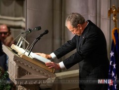 АНУ-ын 41 дэх Ерөнхийлөгч Жорж Бушийг сүүлчийн замд нь үдлээ 