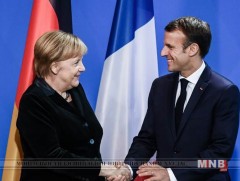 Меркель Макрон нар Ахен хотод хамтын ажиллагааны шинэ гэрээнд гарын үсэг зурлаа