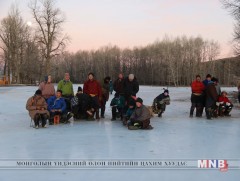 Мөсний шагайн харваа боллоо