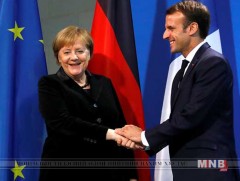 Меркель, Макрон нар хамтын ажиллагааны шинэ гэрээнд гарын үсэг зурна
