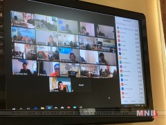 Онлайн хурлыг зохион байгуулав