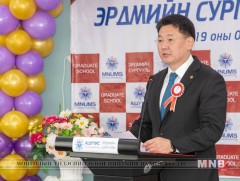 АШУҮИС-ийн Эрдмийн сургуулийн нээлтэд оролцлоо