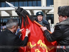 Зэвсэгт хүчний 167 дугаар ангийг Цэргийн гавьяаны одонгоор шагнав