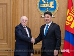 Ерөнхий сайд У.Хүрэлсүх АНУ-ын Элчин сайдыг хүлээн авч уулзав