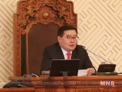 УИХ-ын ээлжит бус чуулганыг нээж  УИХ-ын дарга Г.Занданшатарын хэлсэн үг