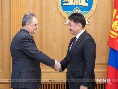 Ерөнхий сайд У.Хүрэлсүх ОХУ-ын Гадаад хэргийн орлогч сайдыг хүлээн авч уулзав