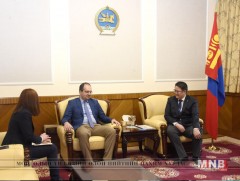 ТИКА-ийн Улаанбаатар дахь хөтөлбөрийн зохицуулагч ноён Эмрах Устаомерыг хүлээн авч уулзав
