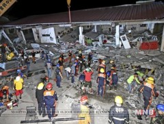 Филиппинд хүчтэй газар хөдлөлт болж найман хүн нас баржээ