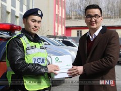 Цагдаагийн алба хаагчдад эмнэлэгийн анхан шатны хэрэгсэл өглөө