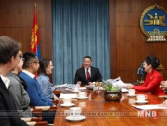 Ерөнхийлөгч Х.Баттулга Юникод консорциумын удирдлагуудыг хүлээн авч уулзав