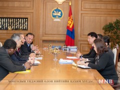 Ерөнхий сайд У.Хүрэлсүх Дэлхийн банкны төлөөлөгчдийг хүлээн авч уулзав