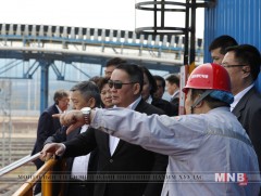 Ерөнхийлөгч Х.Баттулга Цаофэйдянь боомтын үйл ажиллагаатай танилцав