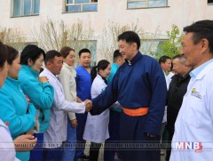 Ховд аймгийн Жаргалант суманд хүүхдийн эмнэлэг барьж эхэллээ