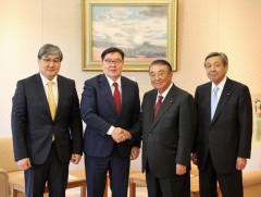 УИХ-ын дарга Г.Занданшатар Японы Парламентын Төлөөлөгчдийн танхимын дарга Т.Ошиматай уулзав