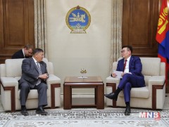 ОХУ-ын Холбооны хурлын Холбооны зөвлөлийн төлөөлөгчдийг хүлээн авч уулзлаа