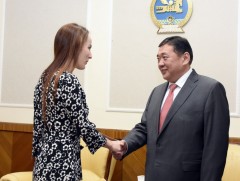 УИХ-ын гишүүн М.Энхболд ОУПХ-ны Ерөнхийлөгч Габриела Куэвастэй уулзав