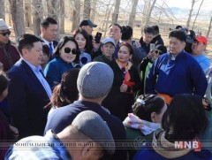 Ерөнхий сайд Хэнтий аймгийн Мөрөн суманд ажиллалаа