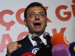 Туркийн сөрөг хүчний нэр дэвшигч Стамбул хотын захирагчаар сонгогдлоо