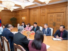 Ерөнхий сайд У.Хүрэлсүх ДЭМБ-ын бүсийн захирлыг хүлээн авч уулзав