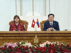 УИХ-ын дарга Г.Занданшатар, ШХУ-ын Үндэсний Зөвлөлийн дарга Марина Кароббио Гүшэтти нар мэдээлэл х..