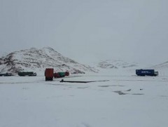 Баян-Өлгий аймагт цас оржээ