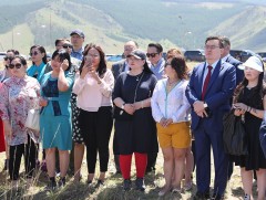 Баянзүрх дүүргийн 133 дугаар сургуулийн барилгын шав тавилаа