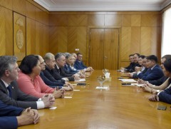 Байнгын хорооны дарга Х.Нямбаатар ОХУ-ын Хуульчдын холбооны төлөөлөгчдийг хүлээн авч уулзав