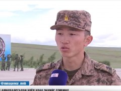 Б.Амарбаясгалан хоёр удаа энхийг дэмжих ажиллагаанд оролцож байжээ