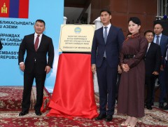 Монгол Улсаас Бүгд Найрамдах Киргиз улсад суух Элчин сайдын яам нээгдлээ