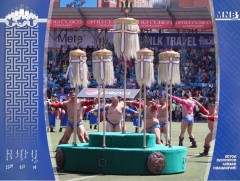 Баяр наадмын бөхийн барилдааны долоогийн даваанд ам авсан байдал