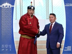 Б.Эрдэнэхүүд улсын начин цол олгов